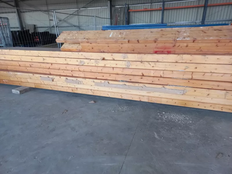 Réemploi - poutre lamellé collé - Charente Maritime