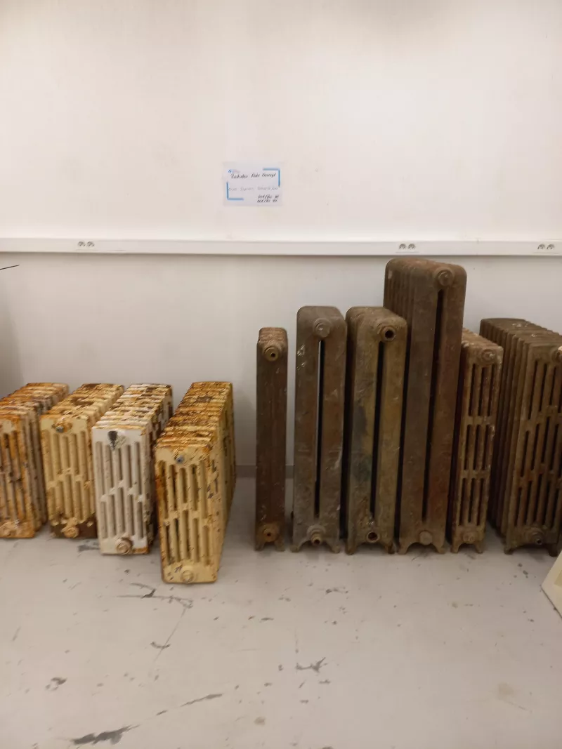 Réemploi - radiateurs fonte - charente-maritime