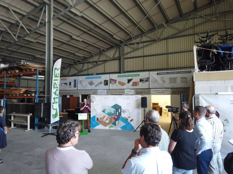 Planète-réemploi inauguration